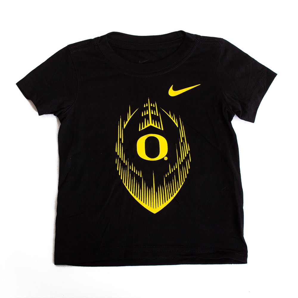 Classic Oregon O, Nike, Black, Crew Neck, Performance/Dri-FIT, Kids, Toddler, Football, Legend, T-Shirt, 766417